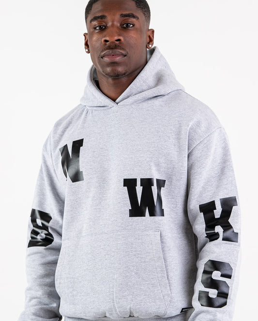 BNWKS Signature Heavyweight Hoodie (Grey)